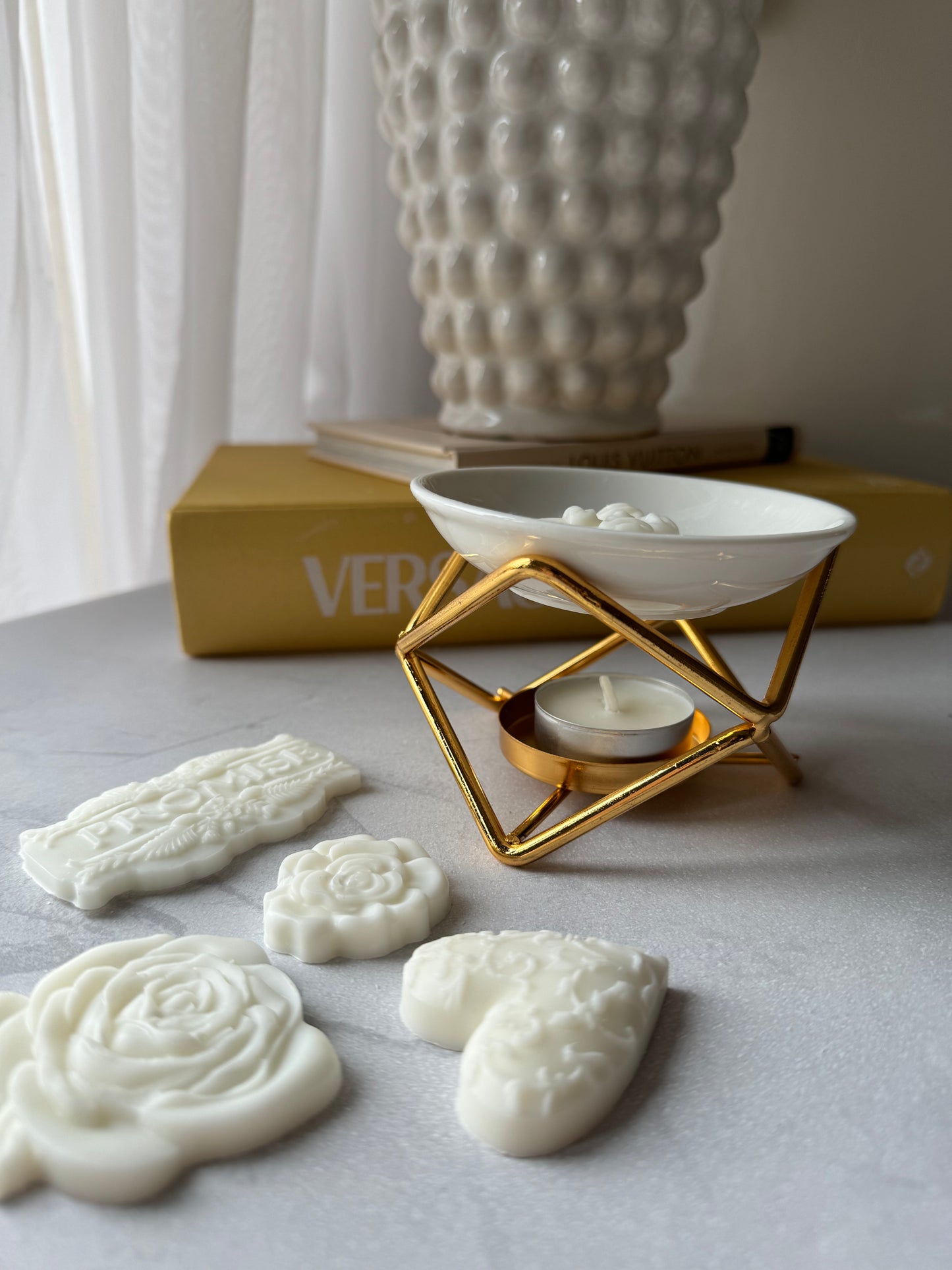 Aromalampa s vonnými svíčkami viorecandles