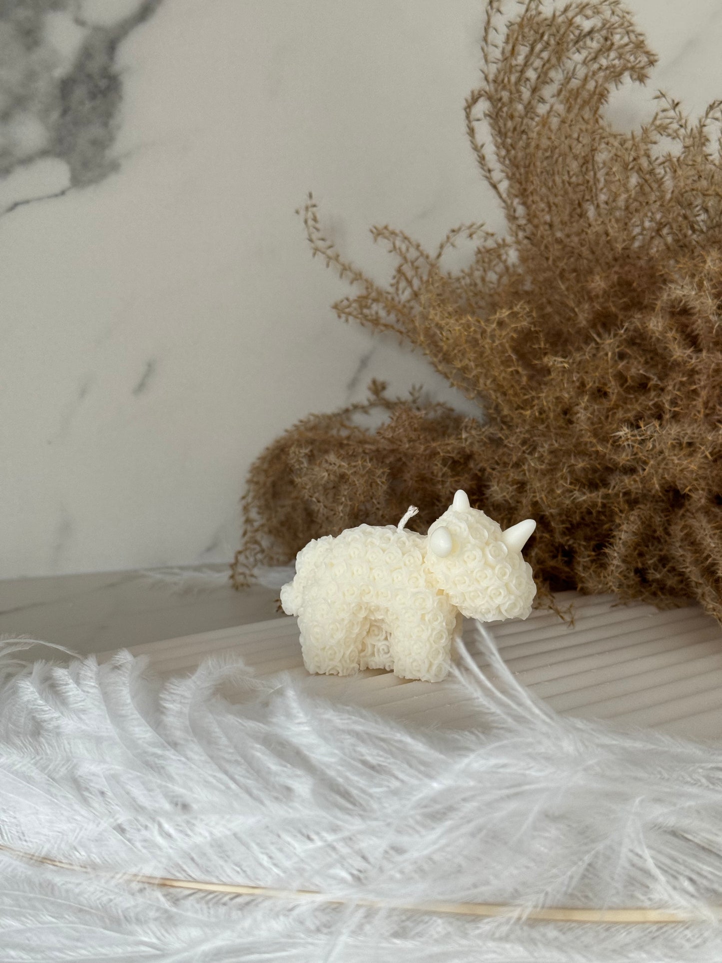 Viore svíčka inspirovaná roztomilým jednorožcem